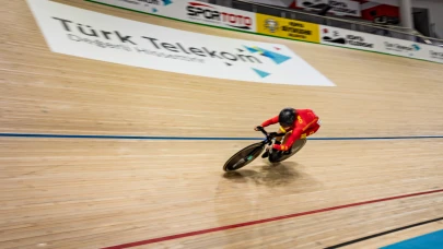 Konya velodromu hızını kanıtladı !